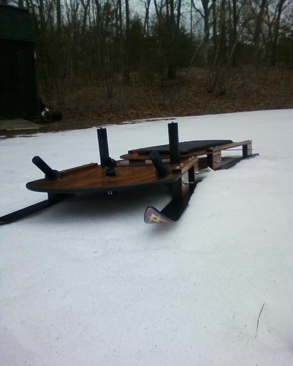 My homemade ski-sled Photo-11